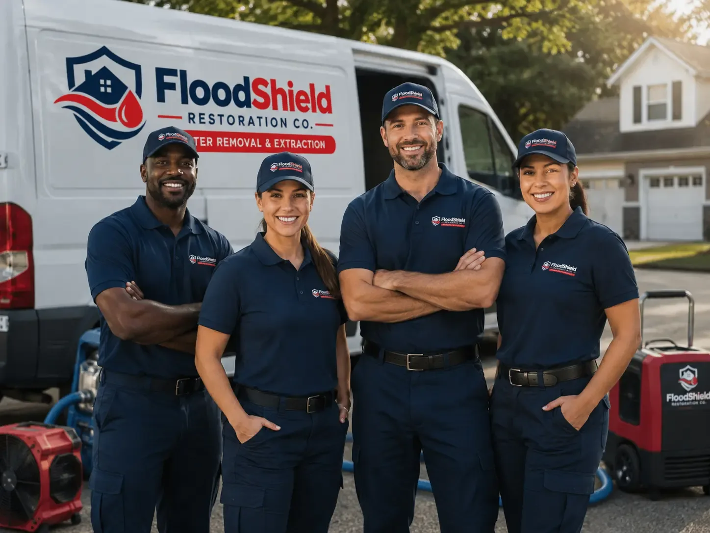 Flood Damage Restoration company in Longbranch, WA